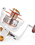 YUMOSHI 12 + 1BB Full Metal Fishing Spinning Reel With Exchangeable Arm Rocker