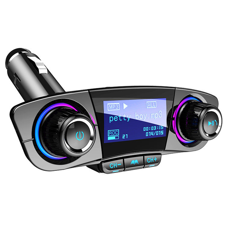 
  
  BT06 Car MP3 Bluetooth Player Car Charger Multi-Language Bluetooth Hands-Free FM Transmitter
  
