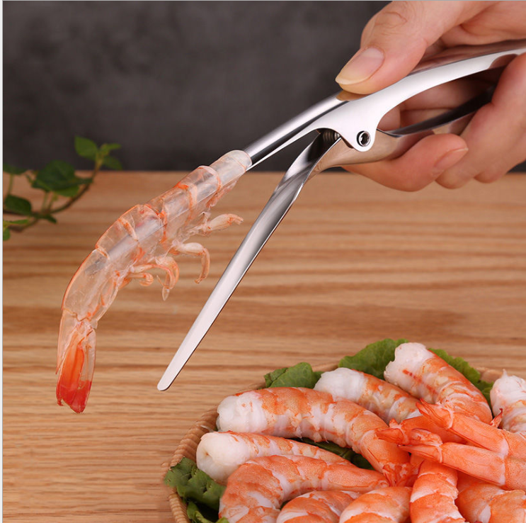 
  
  Shrimp Peeler Kitchen Appliances Portable Stainless Steel Shrimp Deveiner Lobster Practical Kitchen Supplies Fishing Knife Tools
  
