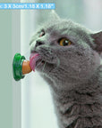 Catnip Wall Ball Healthy Cat Snacks Catnip Sugar Candy Licking Nutrition Gel Energy Ball Toy