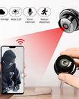 1080P Wireless Mini WiFi Camera Home Security Camera IP CCTV Surveillance IR Night Vision Motion Detect Baby Monitor P2P