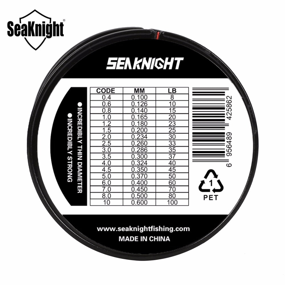 
  
  SeaKnight Brand TriPoseidon Series 300M 330Yards PE Braided Fishing Line 4 Strands 8 10 20 30 40 60LB Multifilament Fishing Line
  
